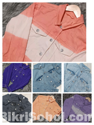 জ্যাকেট | Ladies denim jacket